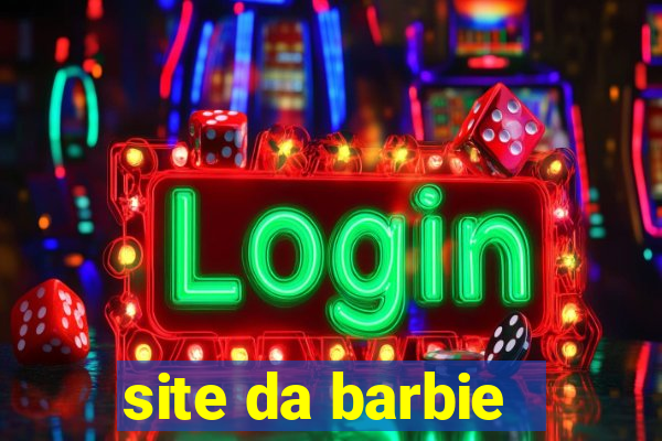 site da barbie - jogos